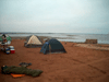 first campsite